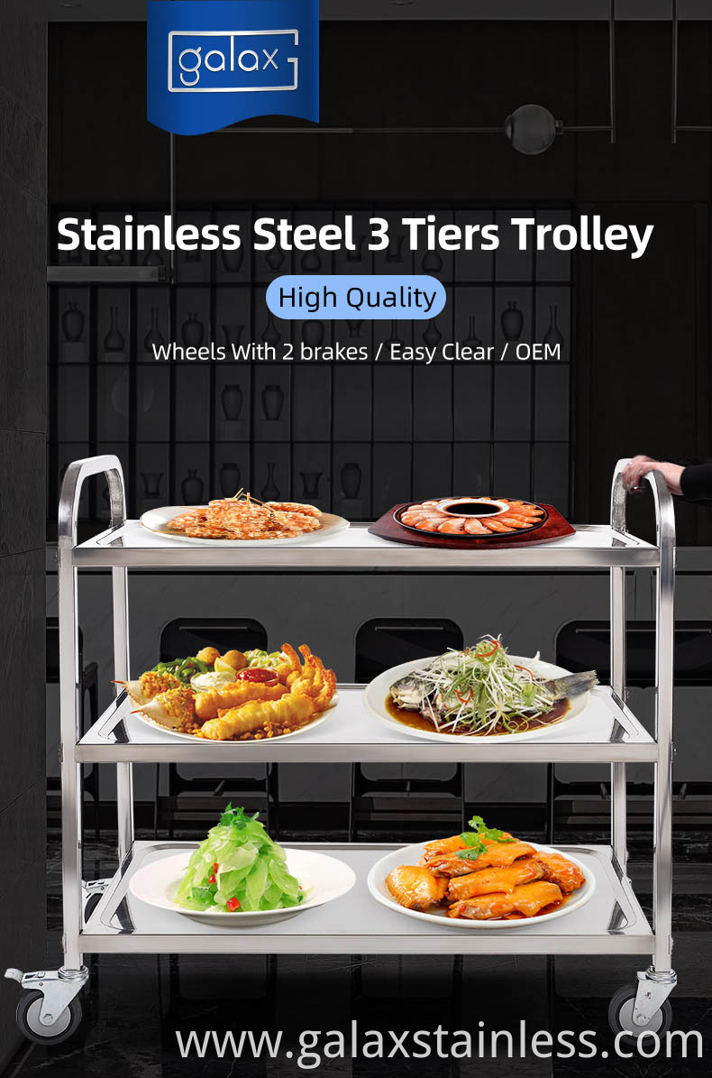 Stainless Steel Trolley